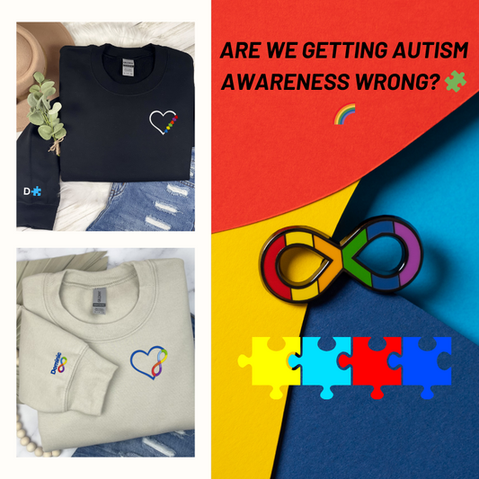 A blog about Austim Awareness and if the we should use the puzzle piece or infinity symbol
