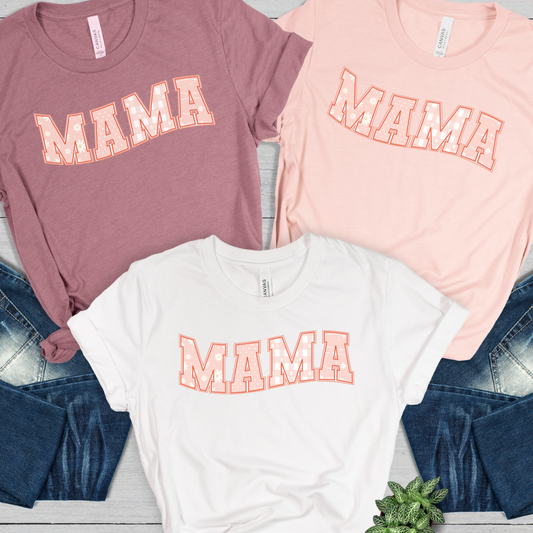 Mama Shirt peach blossom
