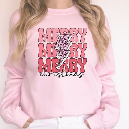 Merry Chetah Christmas Sweatshirt