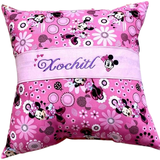 Minnie Personalized Pillow