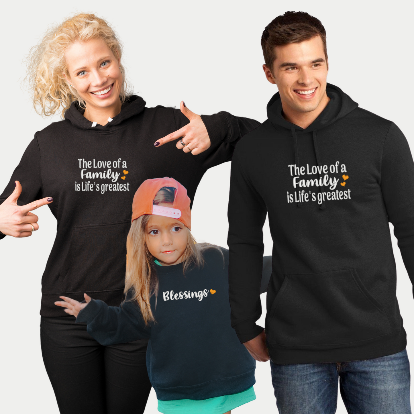Family Blessing Crewneck Sweatshirts