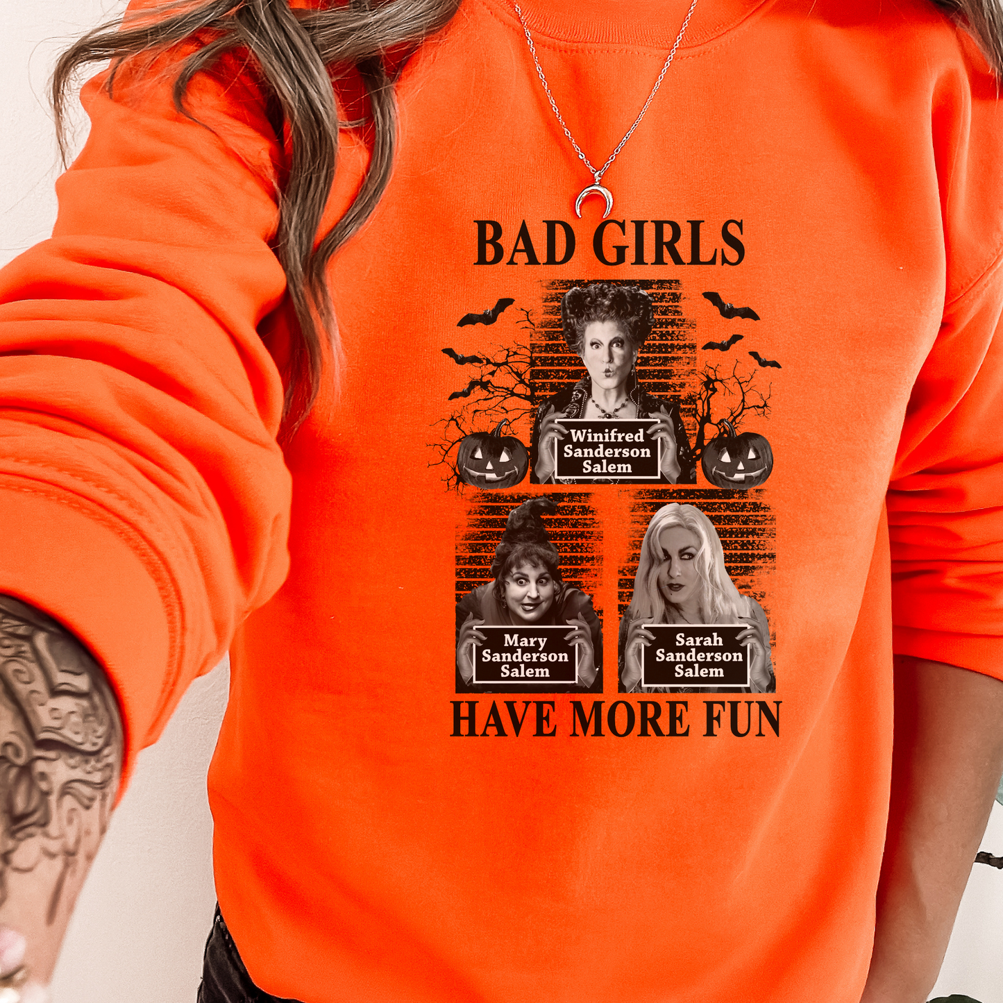 Hocus Pocus Bad Girls Crewneck sweatshirt