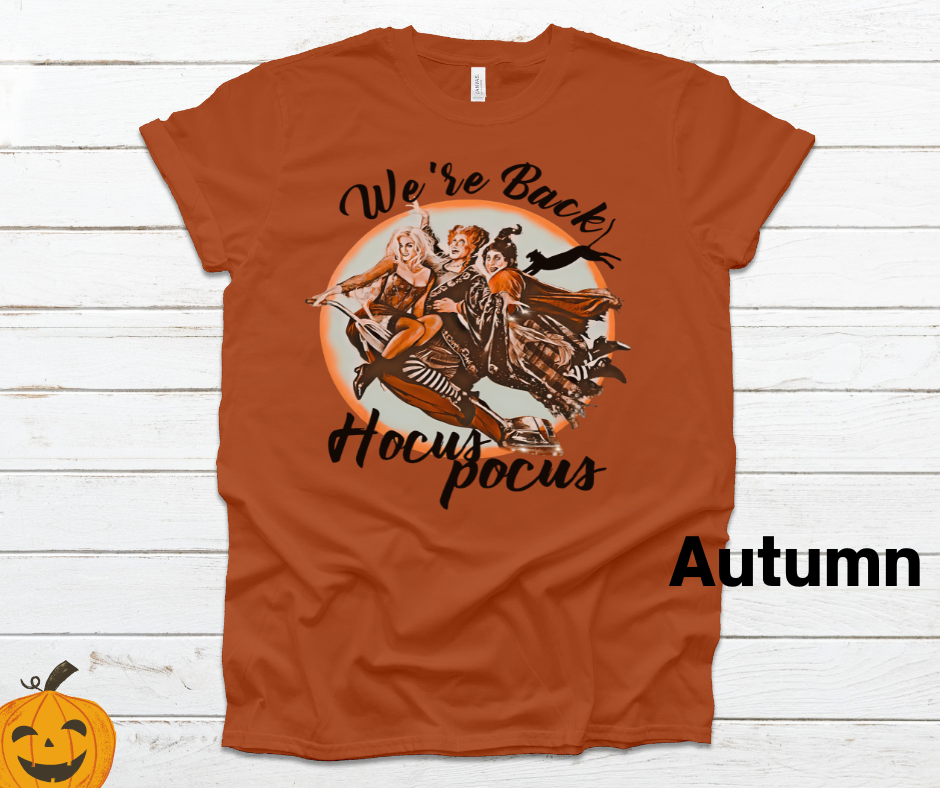 Hocus Pocus We're Back -  T-shirt