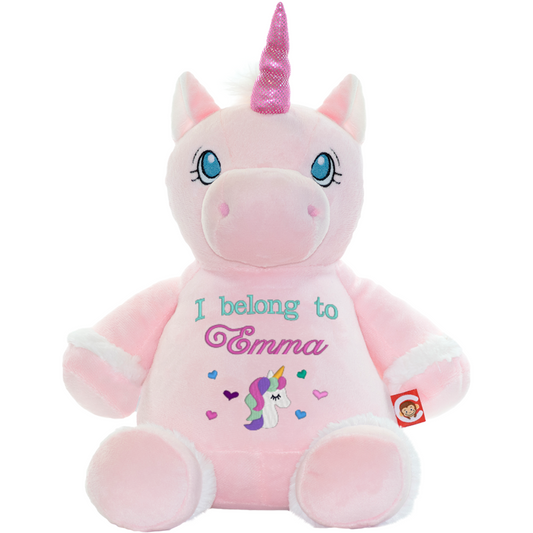 Pink Unicorn Personalized with name